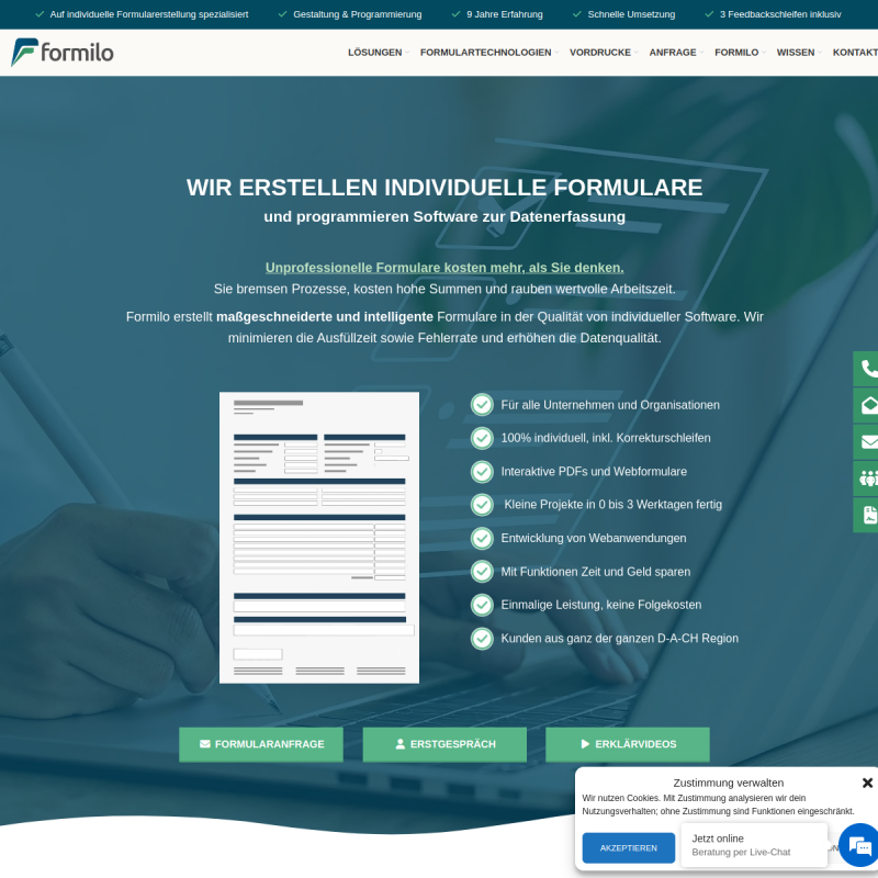Formilo - PDF Formulare